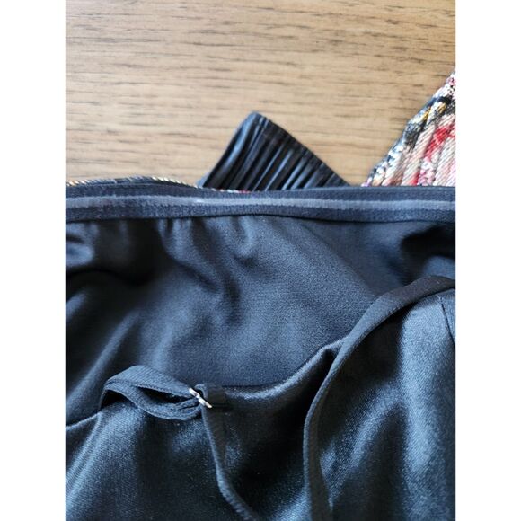 Dress the Population Libby Metallic Floral Strapless Cocktail Minidress | Size M - Picture 8 of 9